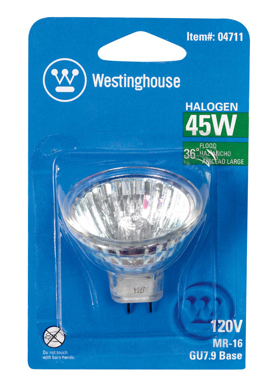 Westinghouse 45 W MR16 Floodlight Halogen Bulb 270 lm White 1 pk