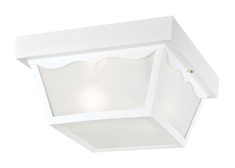 Westinghouse Matte White Switch Incandescent Light Fixture
