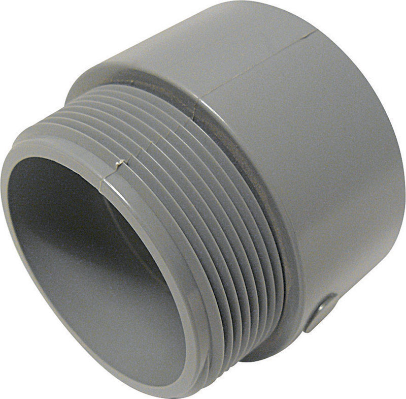 Cantex 3 in. D PVC Male Adapter 1 pk