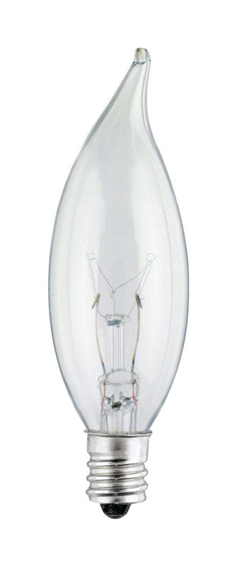 Westinghouse 25 W CA8 Decorative Incandescent Bulb E12 (Candelabra) Warm White 25 pk