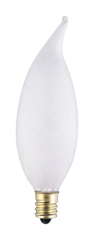 Westinghouse 60 W CA10 Decorative Incandescent Bulb E12 (Candelabra) Warm White 2 pk