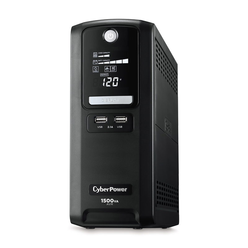 CyberPower Premium 6 ft. L 10 outlets Power Block Black 890 J