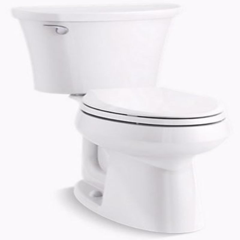 Kohler Cavata ADA Compliant 1.28 gal White Elongated Complete Toilet