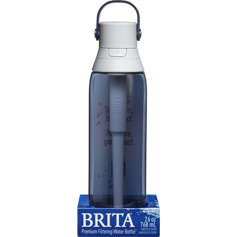 Brita Premium 26 oz Night Sky BPA Free Filtered Water Bottle