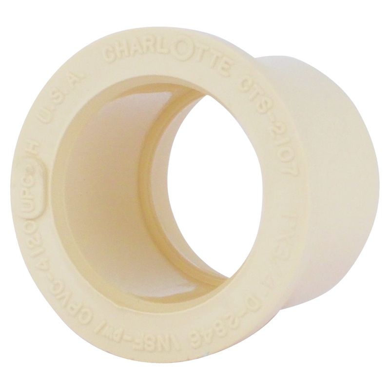 Charlotte Pipe FlowGuard 3/4 in. Hub X 1/2 in. D Spigot CPVC Reducing Bushing