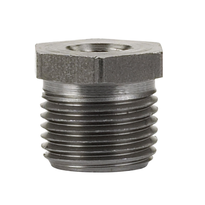 Billco Corporation 1/4 in. MPT X 1/8 in. D MPT Black Steel Hex Bushing