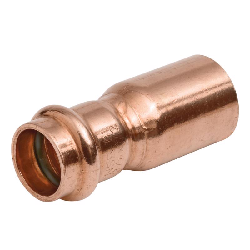 Nibco 1 in. FTG X 1/2 in. D Press Copper Reducing Coupling