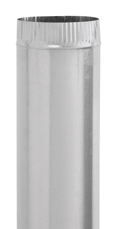 Imperial 10 in. D X 24 in. L Galvanized Steel Furnace Pipe