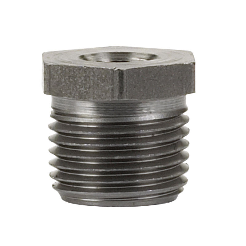 Billco Corporation 1/2 in. MPT X 1/8 in. D MPT Black Steel Hex Bushing