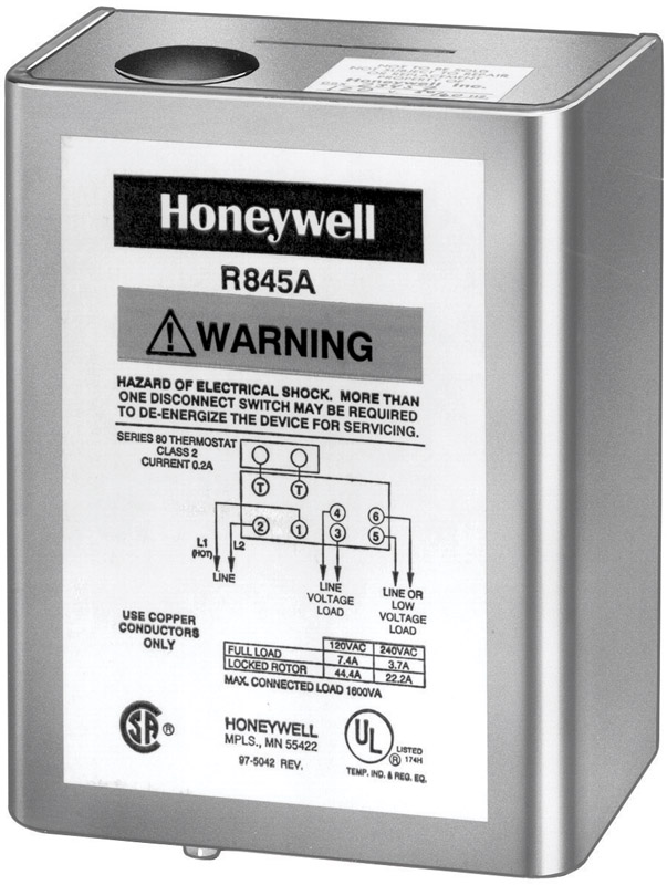 Honeywell 1 Pole Switching Relay