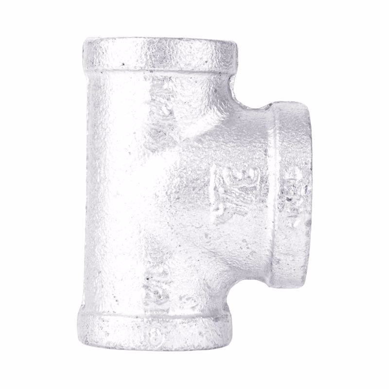 STZ Industries 1/2 in. FIP each X 1/2 in. D FIP Galvanized Malleable Iron Reducing Tee
