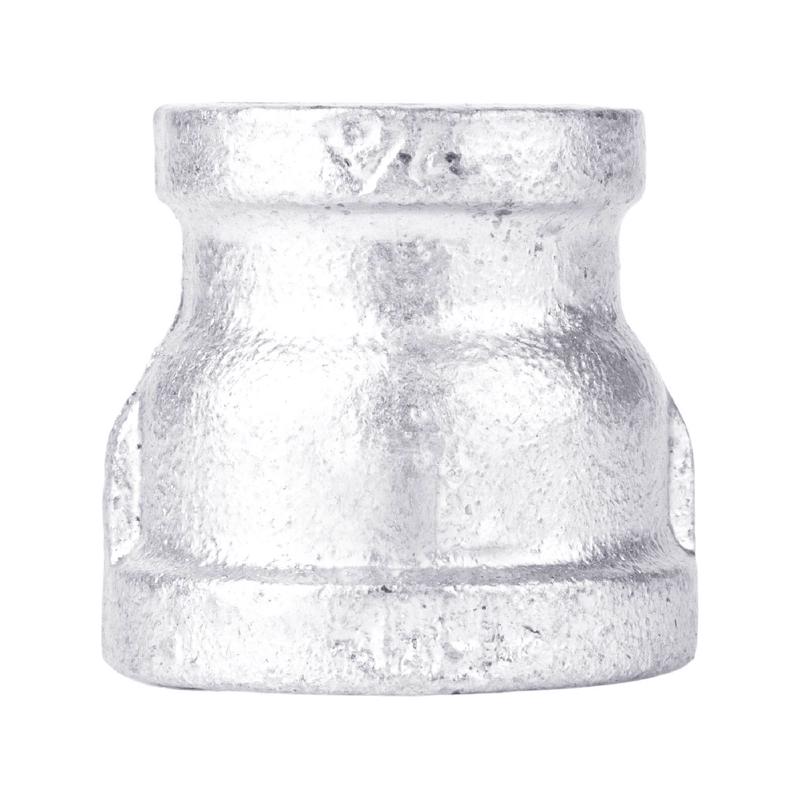 STZ Industries 1/4 in. FIP each X 1/8 in. D FIP Galvanized Malleable Iron Reducing Coupling