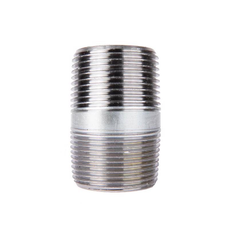STZ Industries 1 in. MIP each X 1 in. D MIP in. Galvanized Steel 2-1/2 in. L Nipple