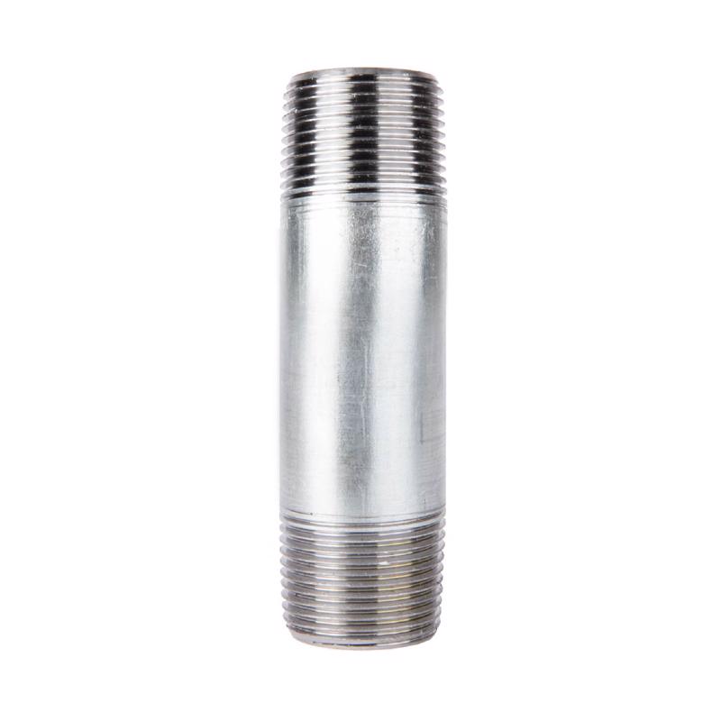 STZ Industries 1 in. MIP each X 1 in. D MIP in. Galvanized Steel 4-1/2 in. L Nipple