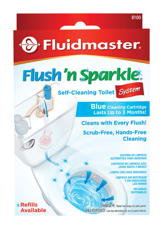 Fluidmaster Flush 'N Sparkle No Scent Continuous Toilet Cleaning System Liquid