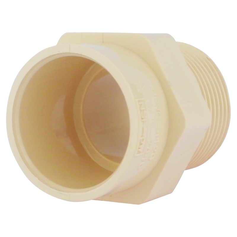 Charlotte Pipe FlowGuard 3/4 in. Hub X 1/2 in. D MPT CPVC Reducing Adapter