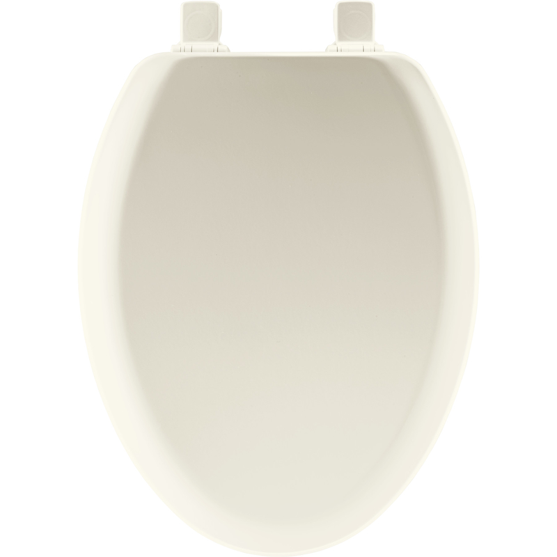 Bemis Elongated Biscuit Molded Wood Toilet Seat