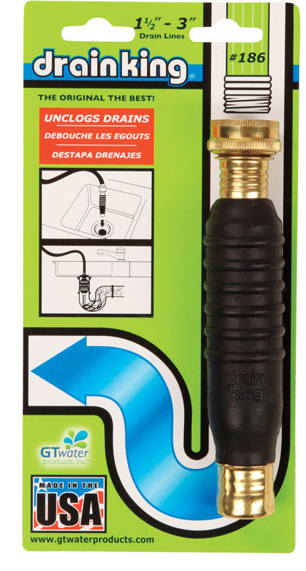 GT Water Products Drain King Drain Unclogger