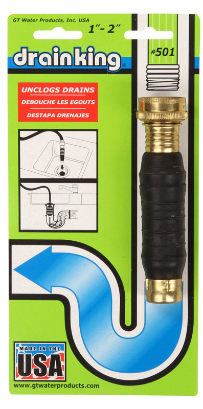 GT Water Products Drain King Drain Unclogger