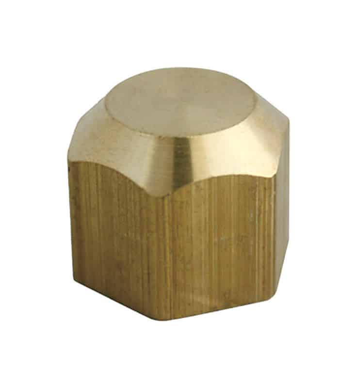 JMF Company 3/4 in. Flare Brass Cap