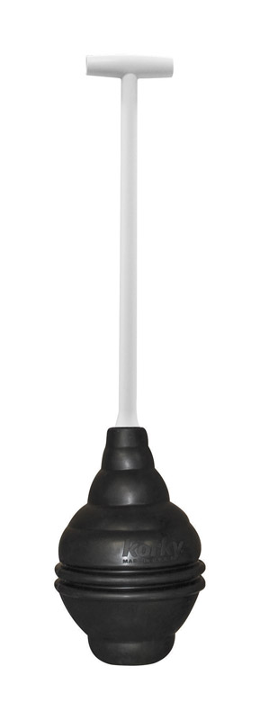 Korky BEEHIVE Max Toilet Plunger 25 in. L X 5 in. D