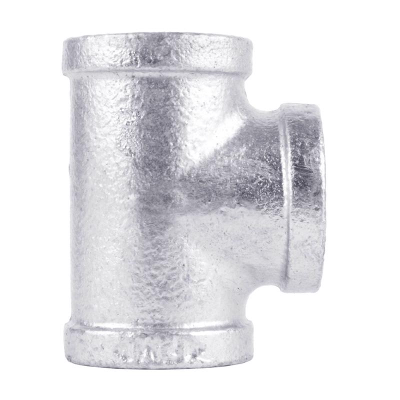 STZ Industries 3/4 in. FIP each X 3/4 in. D FIP Galvanized Malleable Iron Tee