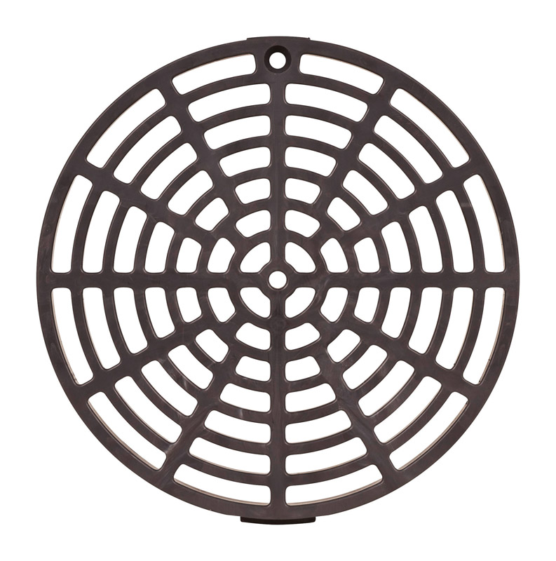 Sioux Chief 6-1/8 in. Natural Gray Round PVC Floor Drain Strainer