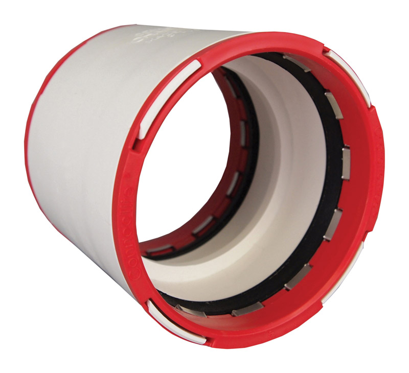 Charlotte Pipe ConnecTite Schedule 40 2 in. Hub X 2 in. D Hub PVC Coupling