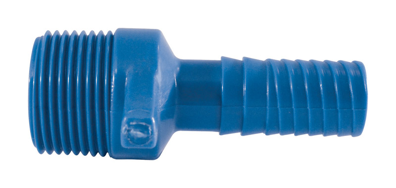 Apollo Blue Twister 1/2 in. Insert in to X 3/4 in. D Insert Acetal Male Adapter