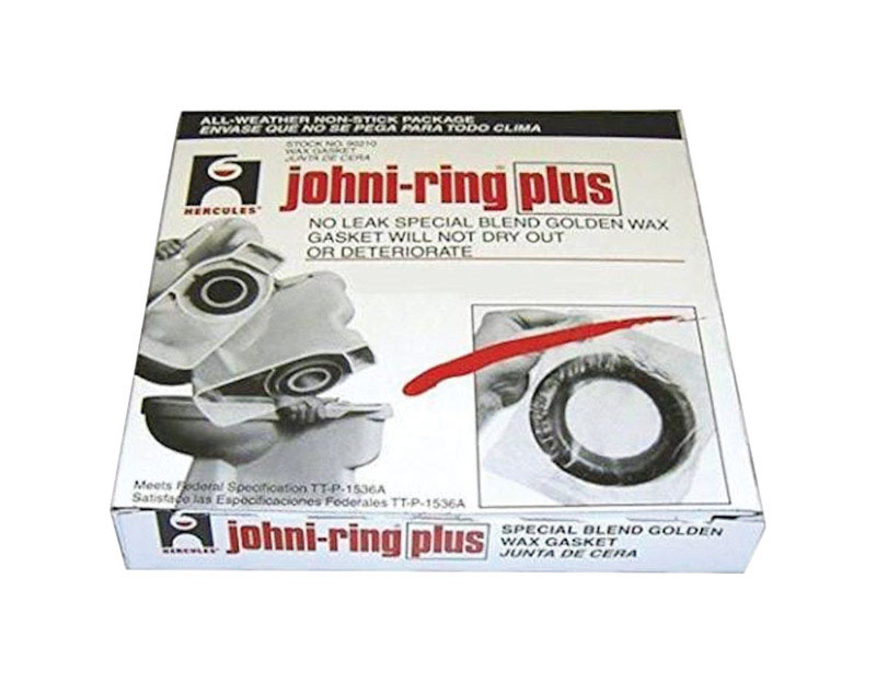 Hercules Johni-Ring Plus Wax Ring Petroleum Wax For 3 in. and 4 in. waste lines