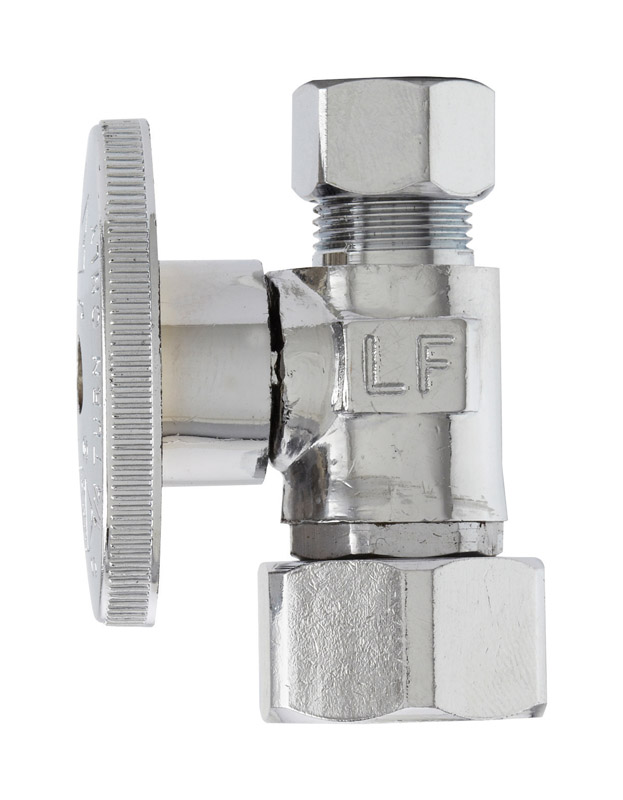 Plumb Pak 1/2 in. FIP in. X 3/8 in. Compression Brass Repair Valve