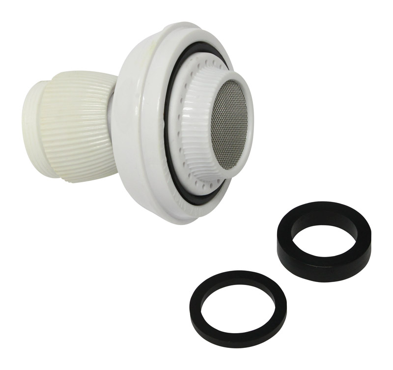 Plumb Pak Dual Thread 15/16 in. x 55/64 in. White Faucet Aerator
