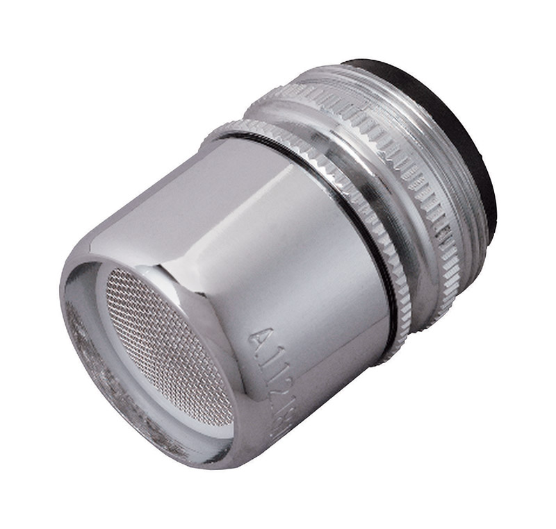BrassCraft Dual Thread 15/16 in.- 27M x 55/64 in.-27F Chrome Faucet Aerator