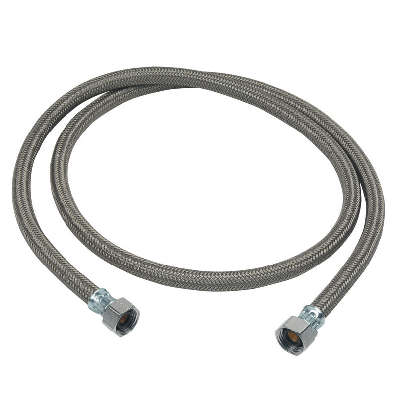 BrassCraft Speedi Plumb 1/2 in. FIP X 1/2 in. D FIP 60 ft. Brass Dishwasher Supply Line