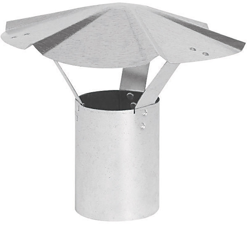 Imperial 3 in. D Steel Rain Cap