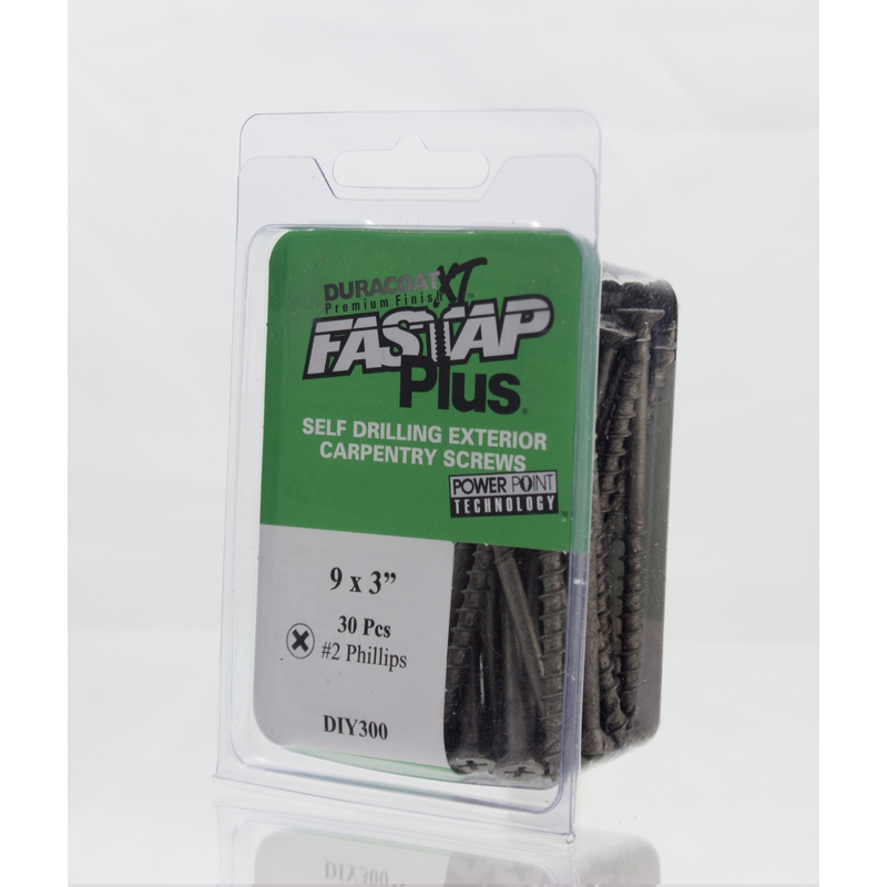 Fastap Plus No. 8 X 2 in. L Phillips DuracoatXT Wood Screws 6.5 oz 55 pk