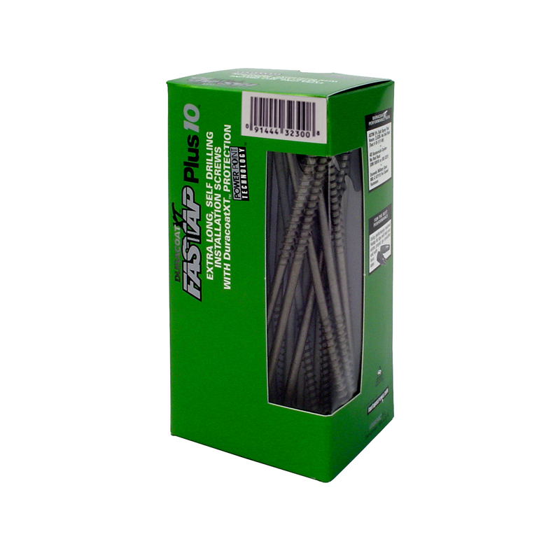 Fastap Plus No. 10 X 5 in. L Square DuracoatXT Wood Screws 12 oz 25 pk