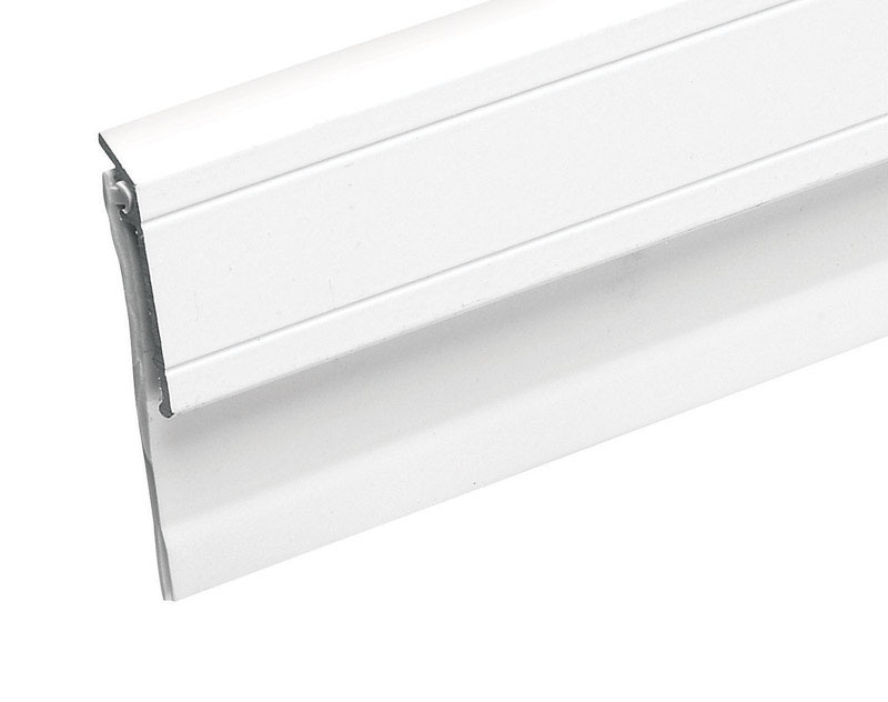 Frost King Matte White Aluminum/Vinyl Door Sweep 1 pk