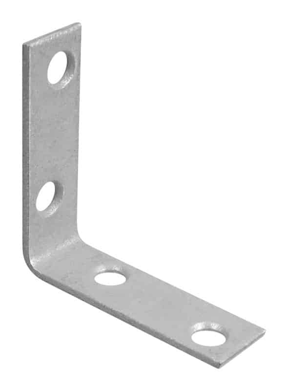 National Hardware 2.08 in. H X .62 in. W X 0.08 in. D Steel Inside Corner Brace