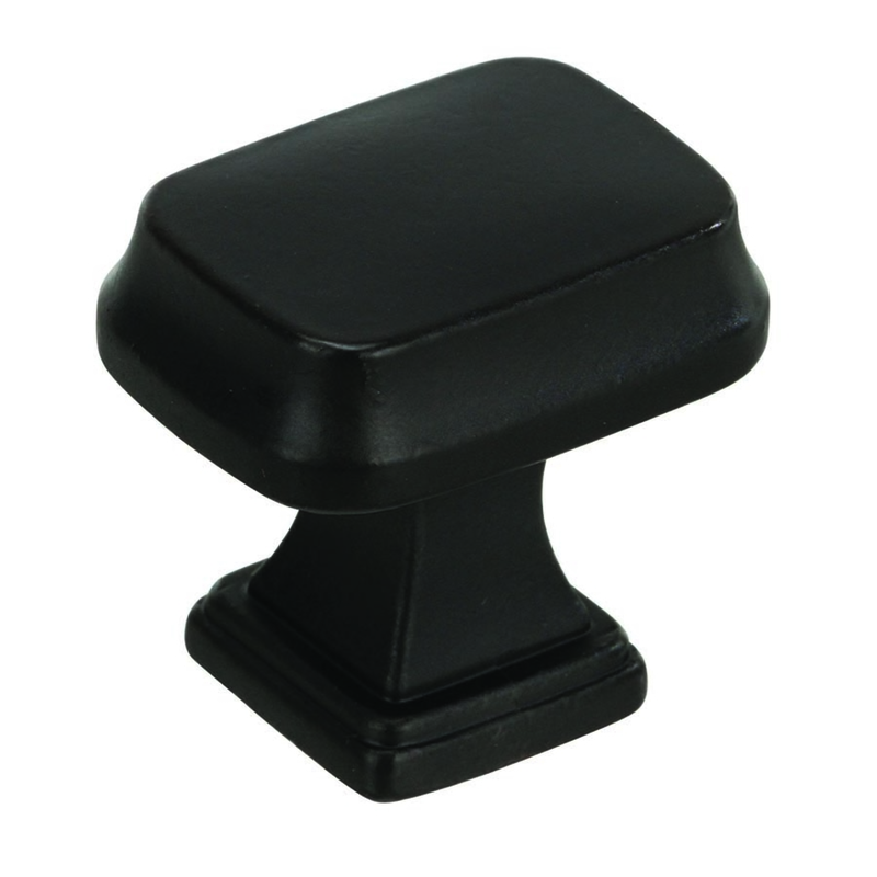 Amerock Grace Revitalize Collection Round Cabinet Knob 1-1/8 in. D 1-1/8 in. Black Bronze 1 pk