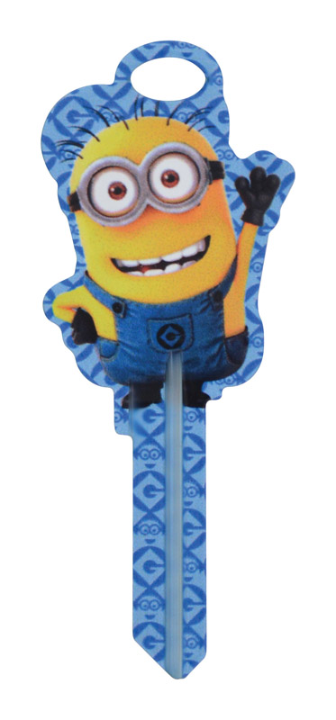 Hillman Minions Minion House/Padlock Universal Key Blank Double