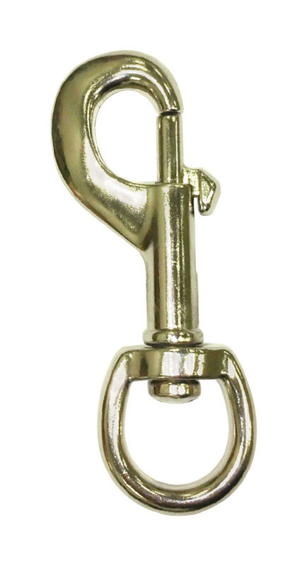 Baron 3/4 in. D X 3-1/2 in. L Polished Stainless Steel Bolt Snap 312 lb