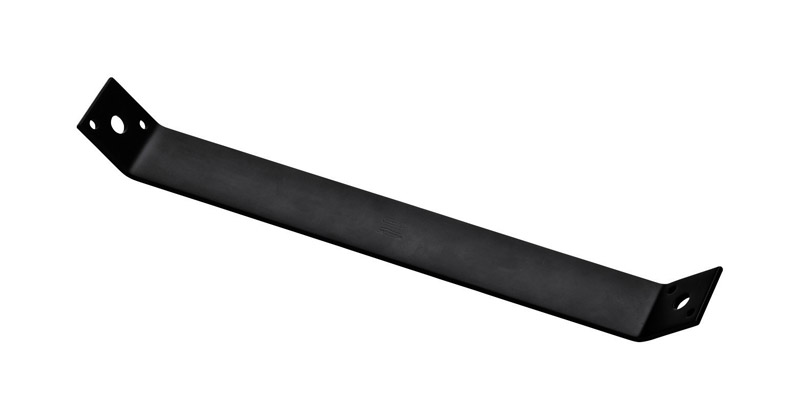National Hardware 13.3 in. H X 1.5 in. W X 1/8 in. D Black Carbon Steel Inside Strap Brace