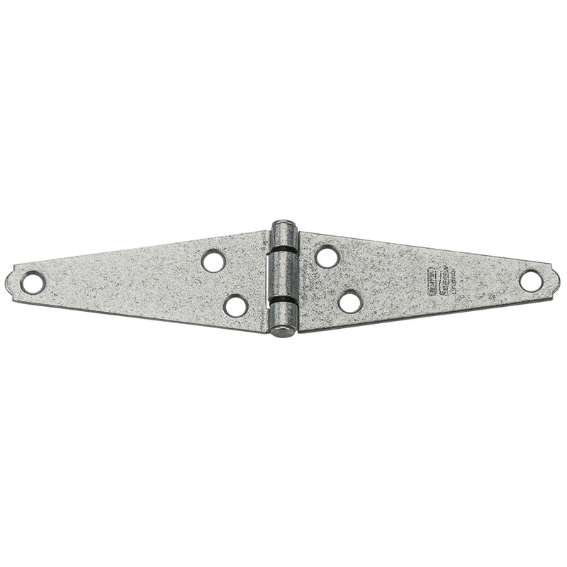 National Hardware 4 in. L Galvanized Heavy Strap Hinge 1 pk