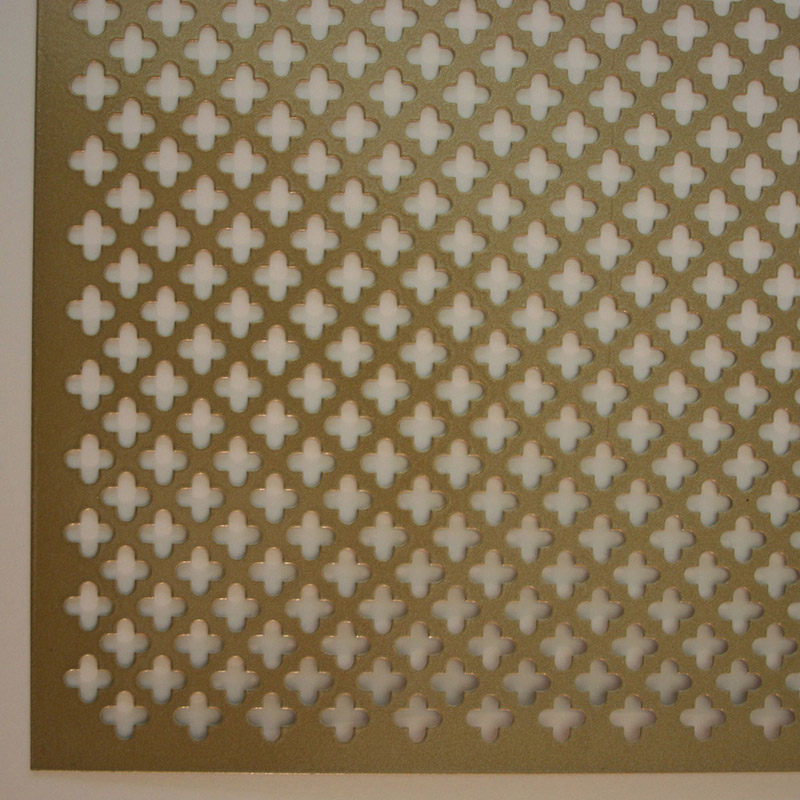 M-D 0.02 in. X 12 in. W X 24 in. L Albras Aluminum Cloverleaf Sheet Metal