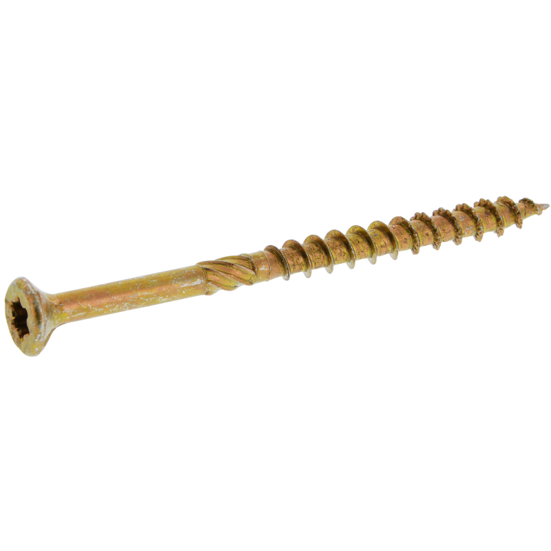 Hillman Power Pro No. 10 X 3-1/2 in. L Star Wood Screws 1 lb