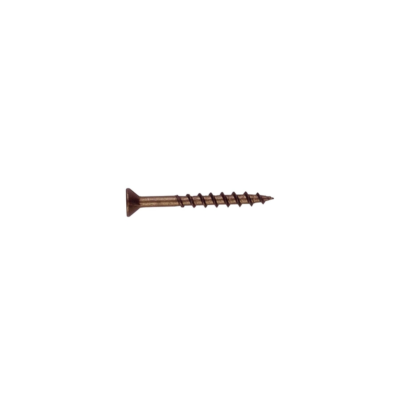 Grip-Rite 1 in. L Phillips Yellow Zinc Wood Screws 1 lb