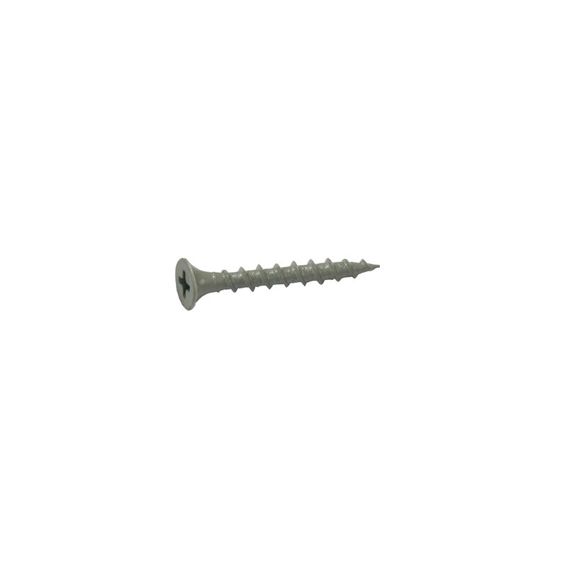 Grip-Rite No. 6 wire X 1 in. L Phillips Flat Head Exterior Screws 1 lb 313 pk