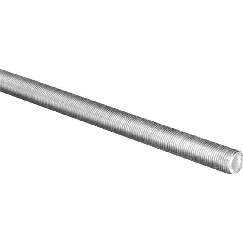 Hillman 5/8 in. D X 36 in. L Galvanized Steel Threaded Rod