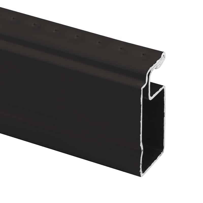 Prime Line Rustic Bronze Aluminum 1 in. W X 146 in. L Screen Frame 1 pk